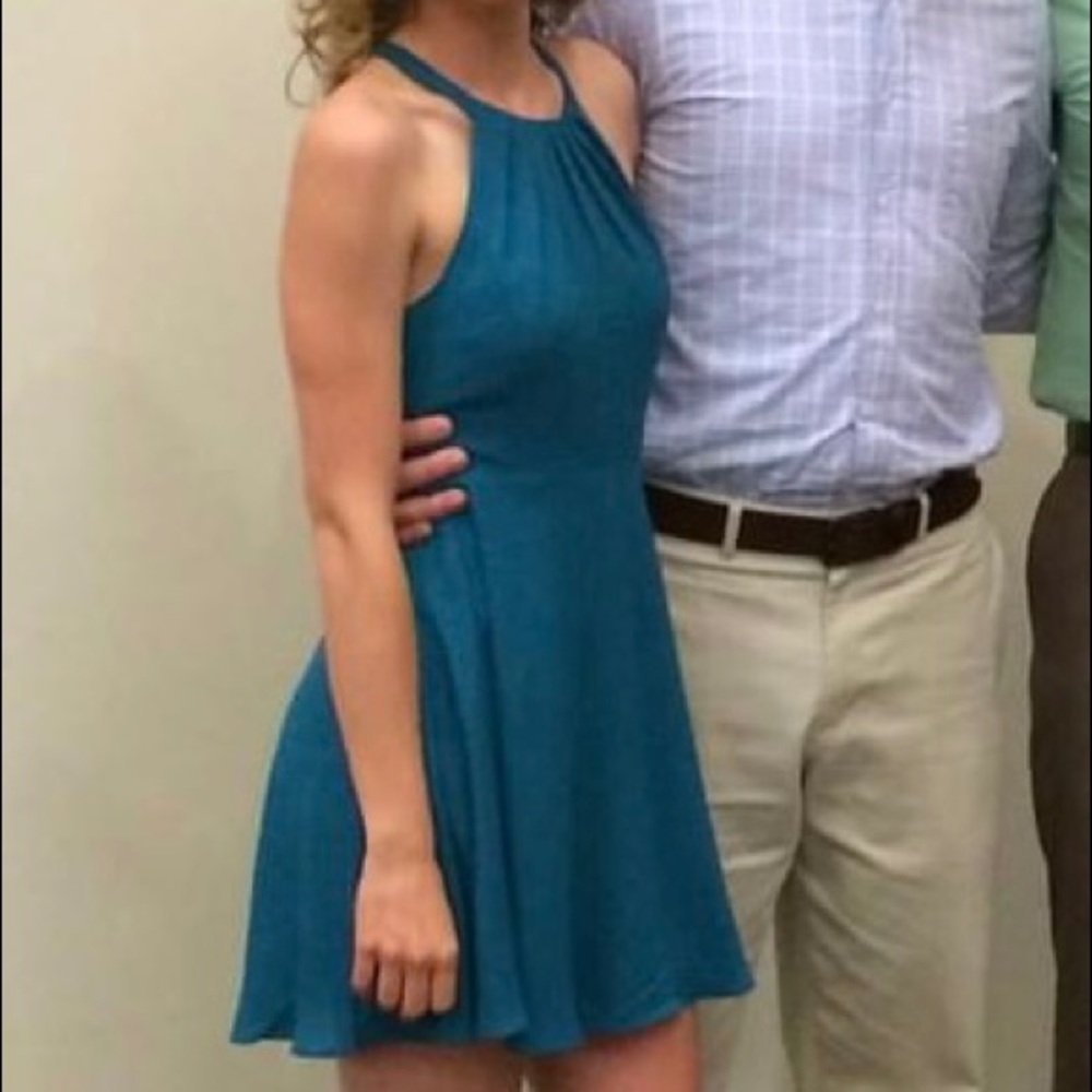 Express Turquoise Dress